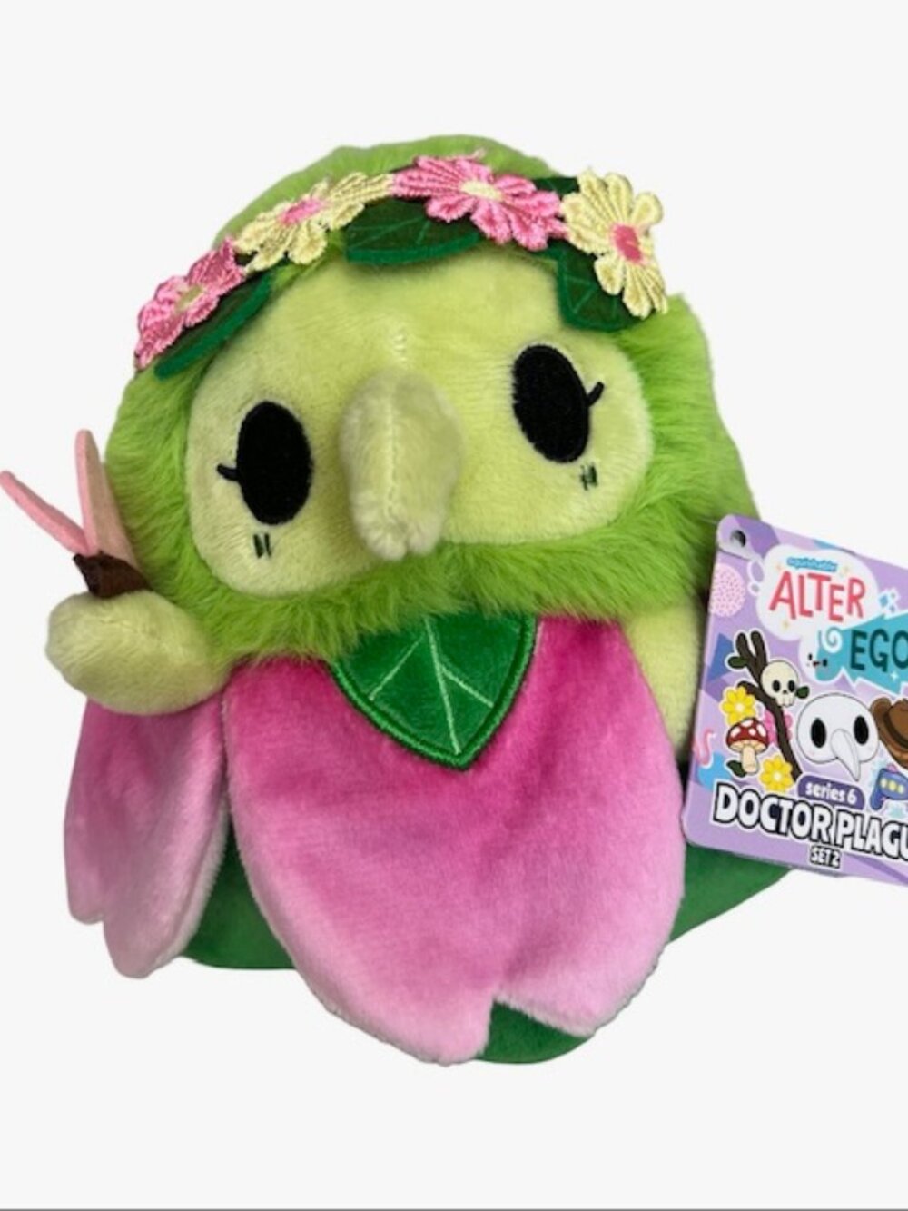Squishable Alter Egos Series 6: Set 2: Plague Doctor Nymph Plush - 6" - BNWTs